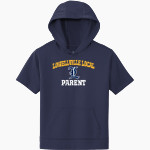LOWELLVILLE LOCAL HIGH SCHOOL ROCKETS <span class="pdp-name-mascot">LOWELLVILLE LOCAL ROCKETS</span> Sport-Tek Youth Sport-Wick Fleece Short Sleeve Hoodie Front Thumbnail