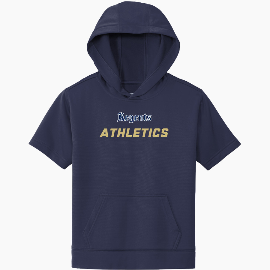 Regents School of Austin The Official Store of the Knights Sport-Tek Youth Sport-Wick Fleece Short Sleeve Hoodie