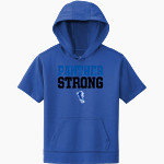 West Tech Panthers <span class="pdp-name-mascot">West Tech Panthers</span> Sport-Tek Youth Sport-Wick Fleece Short Sleeve Hoodie Front Thumbnail