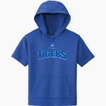 North Elite Basketball Academy Tigers <span class="pdp-name-mascot">North Elite Basketball Academy Tigers</span> Sport-Tek Youth Sport-Wick Fleece Short Sleeve Hoodie Front Thumbnail