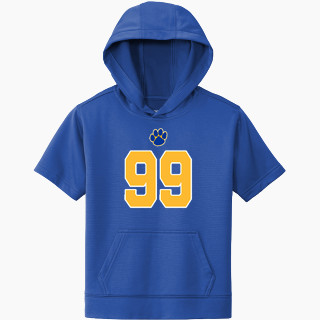 Sport-Tek Youth Sport-Wick Fleece Short Sleeve Hoodie