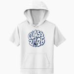 Founders Classical Lions <span class="pdp-name-mascot">Founders Classical Lions</span> Sport-Tek Youth Sport-Wick Fleece Short Sleeve Hoodie Front Thumbnail
