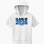 UW-Platteville PIONEERS ONLINE STORE <span class="pdp-name-mascot">UW-Platteville Pioneers</span> Sport-Tek Youth Sport-Wick Fleece Short Sleeve Hoodie Front Thumbnail