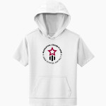 Middleton-Cross Plains Area School District Sport-Tek Youth Sport-Wick Fleece Short Sleeve Hoodie Front Thumbnail