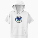 Dutchess BOCES <span class="pdp-name-mascot">Dutchess County BOCES</span> Sport-Tek Youth Sport-Wick Fleece Short Sleeve Hoodie Front Thumbnail