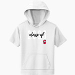 SONORA HIGH SCHOOL BRONCOS <span class="pdp-name-mascot">SONORA BRONCOS</span> Sport-Tek Youth Sport-Wick Fleece Short Sleeve Hoodie Front Thumbnail