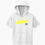 St. Michael Gators Sport-Tek Youth Sport-Wick Fleece Short Sleeve Hoodie Front Thumbnail