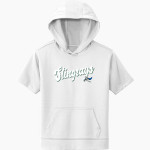Seacrest Stingrays <span class="pdp-name-mascot">Seacrest Stingrays</span> Sport-Tek Youth Sport-Wick Fleece Short Sleeve Hoodie Front Thumbnail