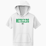 REYNOLDS HIGH SCHOOL RAIDERS <span class="pdp-name-mascot">REYNOLDS RAIDERS</span> Sport-Tek Youth Sport-Wick Fleece Short Sleeve Hoodie Front Thumbnail