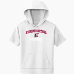 EXTREME SOFTBALL EXTREME SOFTBALL Sport-Tek Youth Sport-Wick Fleece Short Sleeve Hoodie Front Thumbnail