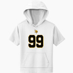 SAINT LAURENCE HIGH SCHOOL VIKINGS Sport-Tek Youth Sport-Wick Fleece Short Sleeve Hoodie Front Thumbnail