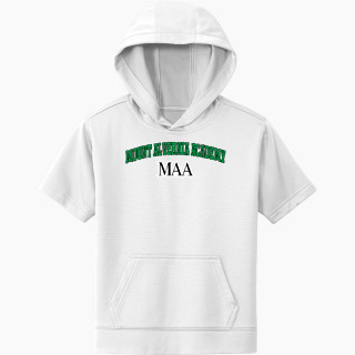 Sport-Tek Youth Sport-Wick Fleece Short Sleeve Hoodie