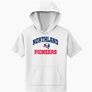 Sport-Tek Youth Sport-Wick Fleece Short Sleeve Hoodie