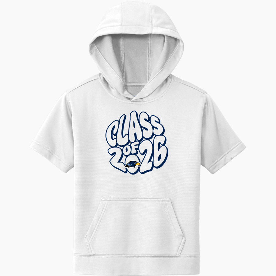 Seminole State College Raiders <span class="pdp-name-mascot">Seminole State Raiders</span> Sport-Tek Youth Sport-Wick Fleece Short Sleeve Hoodie