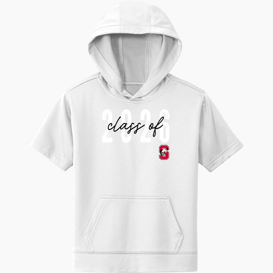 SONORA HIGH SCHOOL BRONCOS <span class="pdp-name-mascot">SONORA BRONCOS</span> Sport-Tek Youth Sport-Wick Fleece Short Sleeve Hoodie