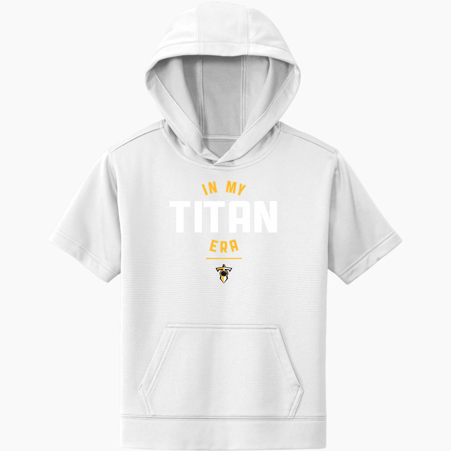 Colorado Titans The Official Online Store Sport-Tek Youth Sport-Wick Fleece Short Sleeve Hoodie