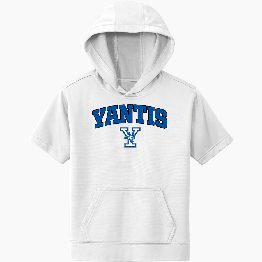 YANTIS HIGH SCHOOL OWLS Sport-Tek Youth Sport-Wick Fleece Short Sleeve Hoodie