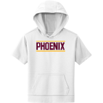 Achievement First University Prep Phoenix <span class="pdp-name-mascot">Achievement First University Prep High School Phoenix</span> Sport-Tek Youth Sport-Wick Fleece Short Sleeve Hoodie Front Thumbnail