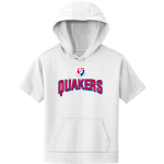 Plainfield Quakers <span class="pdp-name-mascot">Plainfield Quakers</span> Sport-Tek Youth Sport-Wick Fleece Short Sleeve Hoodie Front Thumbnail