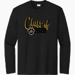 CRANDALL HIGH SCHOOL PIRATES Sport-Tek Youth Long Sleeve PosiCharge Competitor Tee Front Thumbnail