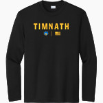 Timnath High School Cubs Sport-Tek Youth Long Sleeve PosiCharge Competitor Tee Front Thumbnail