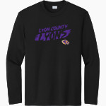 LYON COUNTY HIGH SCHOOL LYONS Sport-Tek Youth Long Sleeve PosiCharge Competitor Tee Front Thumbnail