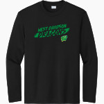 WEST DAVIDSON HIGH SCHOOL DRAGONS Sport-Tek Youth Long Sleeve PosiCharge Competitor Tee Front Thumbnail