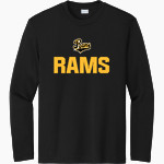 Worth Rams Sport-Tek Youth Long Sleeve PosiCharge Competitor Tee Front Thumbnail