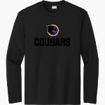 Westridge Cougars Sport-Tek Youth Long Sleeve PosiCharge Competitor Tee Front Thumbnail