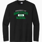 Doane Stuart Thunderchickens Thunderchickens <span class="pdp-name-mascot">Doane Stuart Thunderchickens</span> Sport-Tek Youth Long Sleeve PosiCharge Competitor Tee Front Thumbnail
