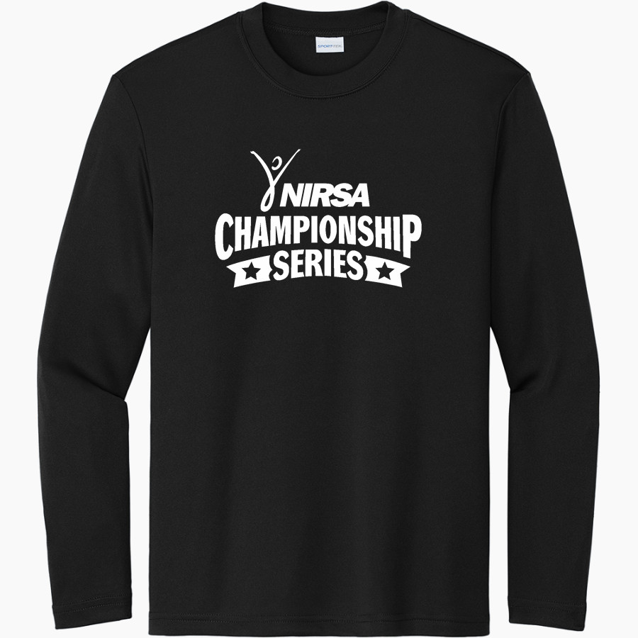 SWAG STORE NIRSA <span class="pdp-name-mascot">NIRSA</span> Sport-Tek Youth Long Sleeve PosiCharge Competitor Tee