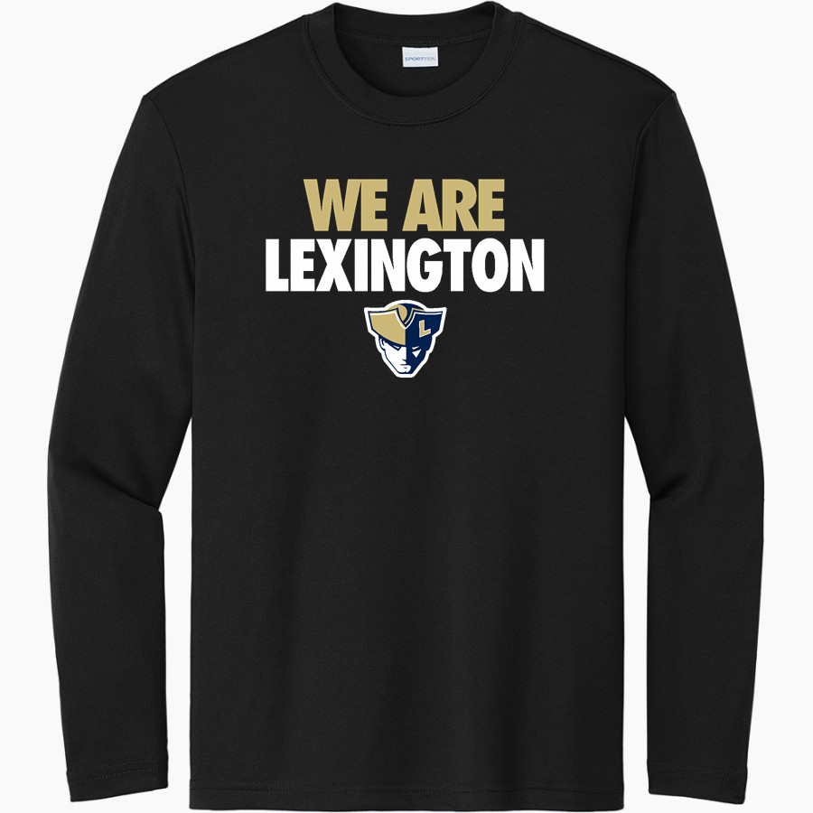 LEXINGTON HIGH SCHOOL MINUTEMEN <span class="pdp-name-mascot">LEXINGTON MINUTEMEN</span> Sport-Tek Youth Long Sleeve PosiCharge Competitor Tee