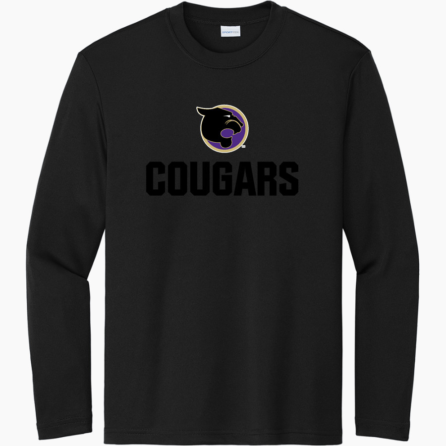 Westridge Cougars Sport-Tek Youth Long Sleeve PosiCharge Competitor Tee