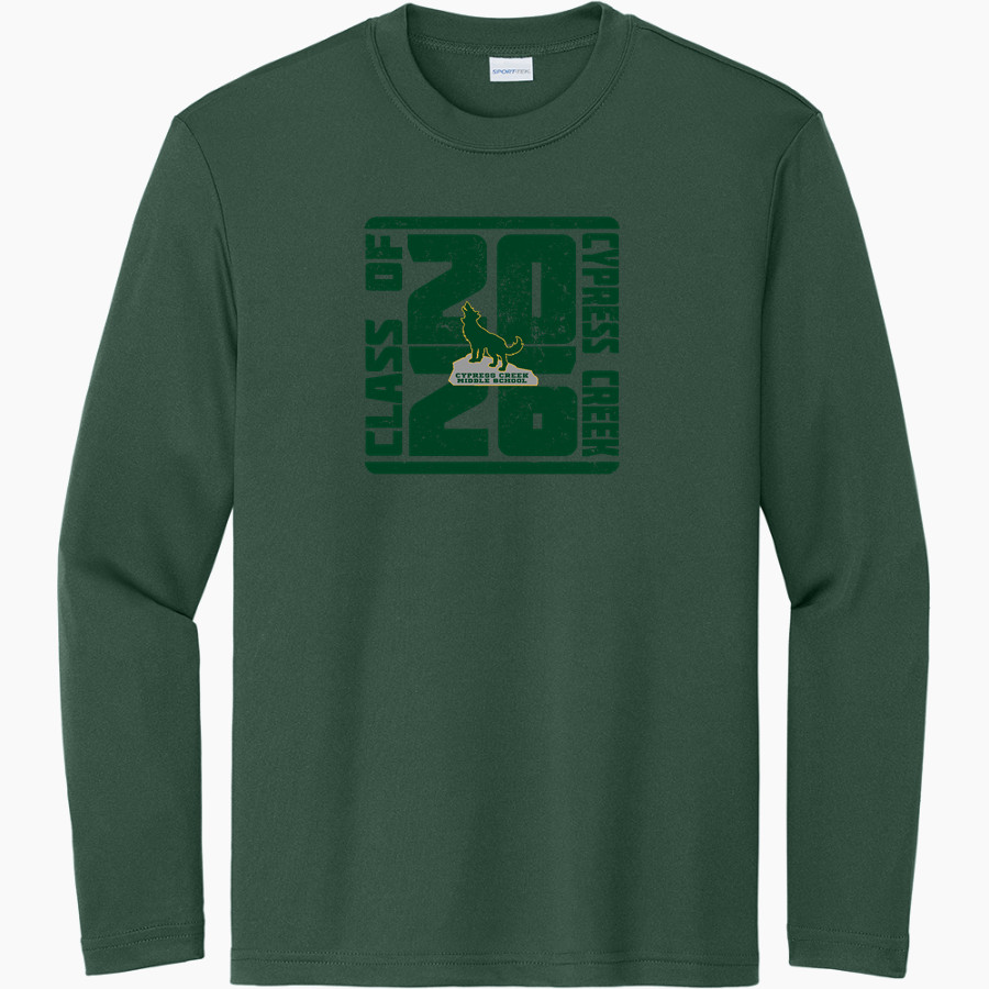 Cypress Creek Coyotes Sport-Tek Youth Long Sleeve PosiCharge Competitor Tee
