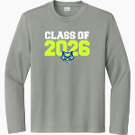 Discovery Swamp Owls <span class="pdp-name-mascot">Discovery Swamp Owls</span> Sport-Tek Youth Long Sleeve PosiCharge Competitor Tee Front Thumbnail