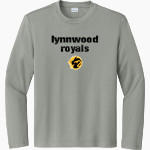 LYNNWOOD HIGH SCHOOL ROYALS <span class="pdp-name-mascot">LYNNWOOD ROYALS</span> Sport-Tek Youth Long Sleeve PosiCharge Competitor Tee Front Thumbnail
