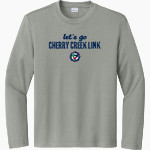 Cherry Creek Link Cherry Creek Link <span class="pdp-name-mascot">Cherry Creek Link</span> Sport-Tek Youth Long Sleeve PosiCharge Competitor Tee Front Thumbnail