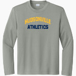 HUDSONVILLE HIGH SCHOOL EAGLES <span class="pdp-name-mascot">HUDSONVILLE EAGLES</span> Sport-Tek Youth Long Sleeve PosiCharge Competitor Tee Front Thumbnail