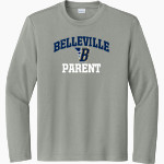 BELLEVILLE HIGH SCHOOL WILDCATS <span class="pdp-name-mascot">BELLEVILLE WILDCATS</span> Sport-Tek Youth Long Sleeve PosiCharge Competitor Tee Front Thumbnail