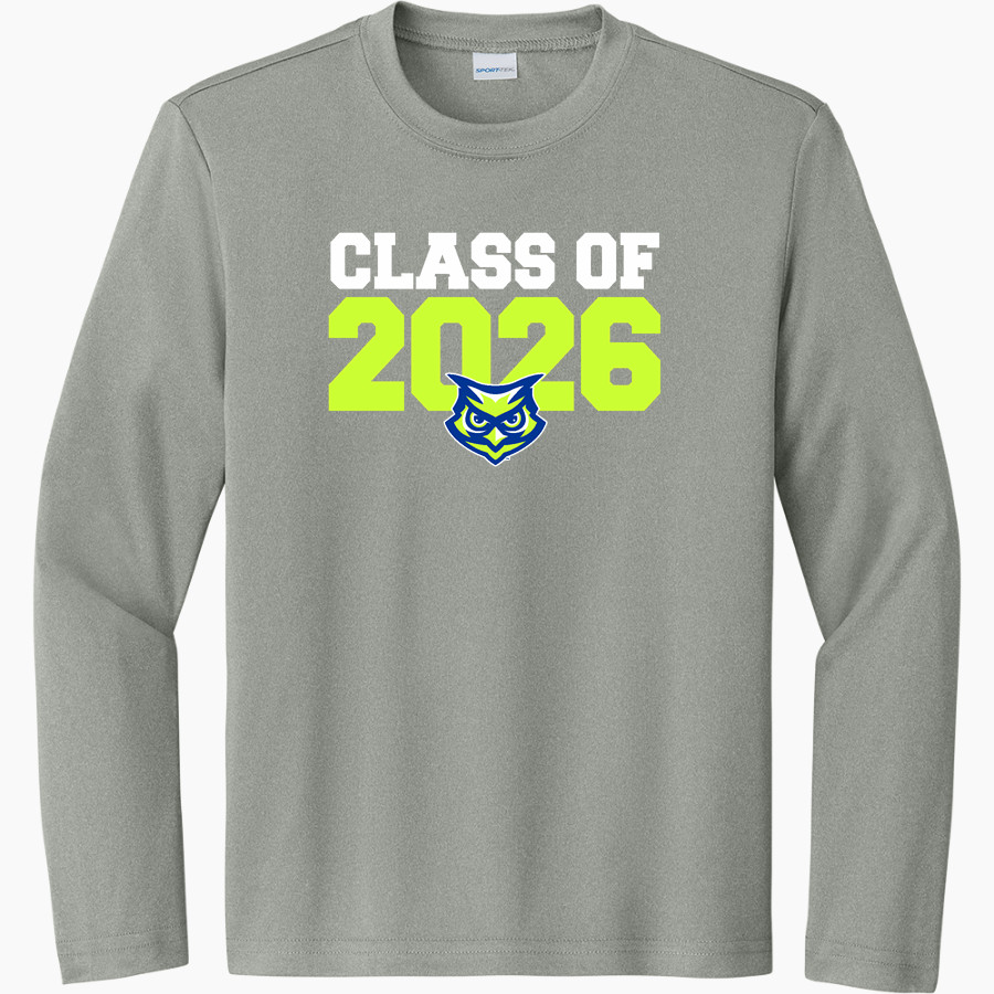 Discovery Swamp Owls <span class="pdp-name-mascot">Discovery Swamp Owls</span> Sport-Tek Youth Long Sleeve PosiCharge Competitor Tee