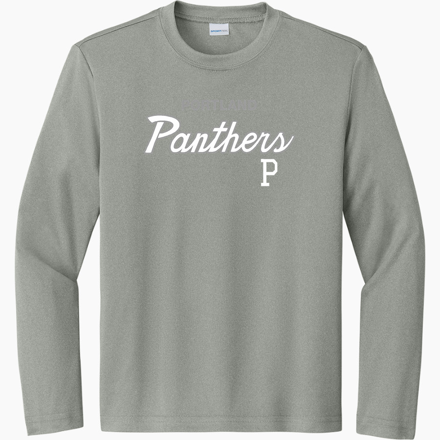 Portland Panthers <span class="pdp-name-mascot">Portland Panthers</span> Sport-Tek Youth Long Sleeve PosiCharge Competitor Tee