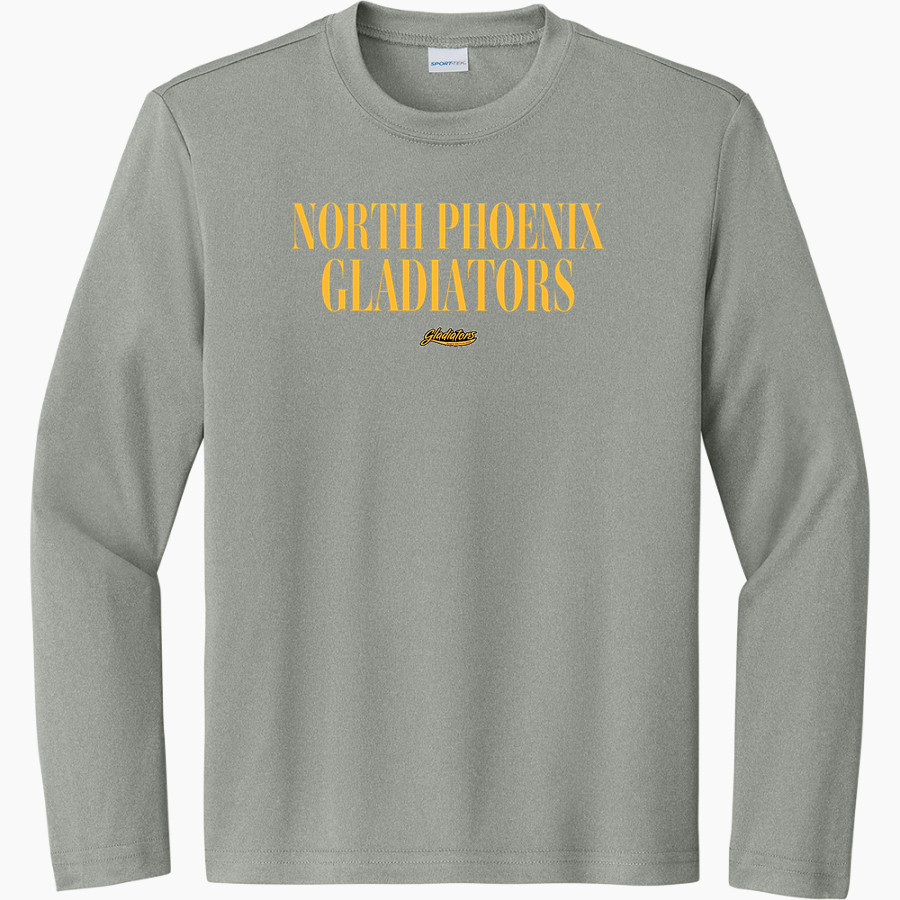 North Phoenix Gladiators Sport-Tek Youth Long Sleeve PosiCharge Competitor Tee