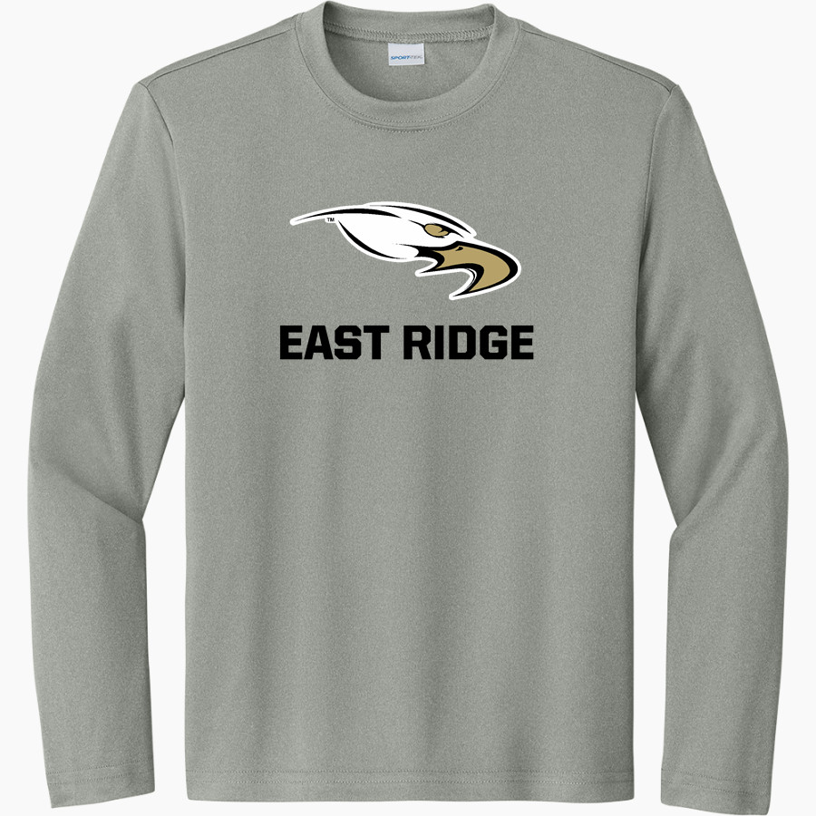 East Ridge Raptors Sport-Tek Youth Long Sleeve PosiCharge Competitor Tee