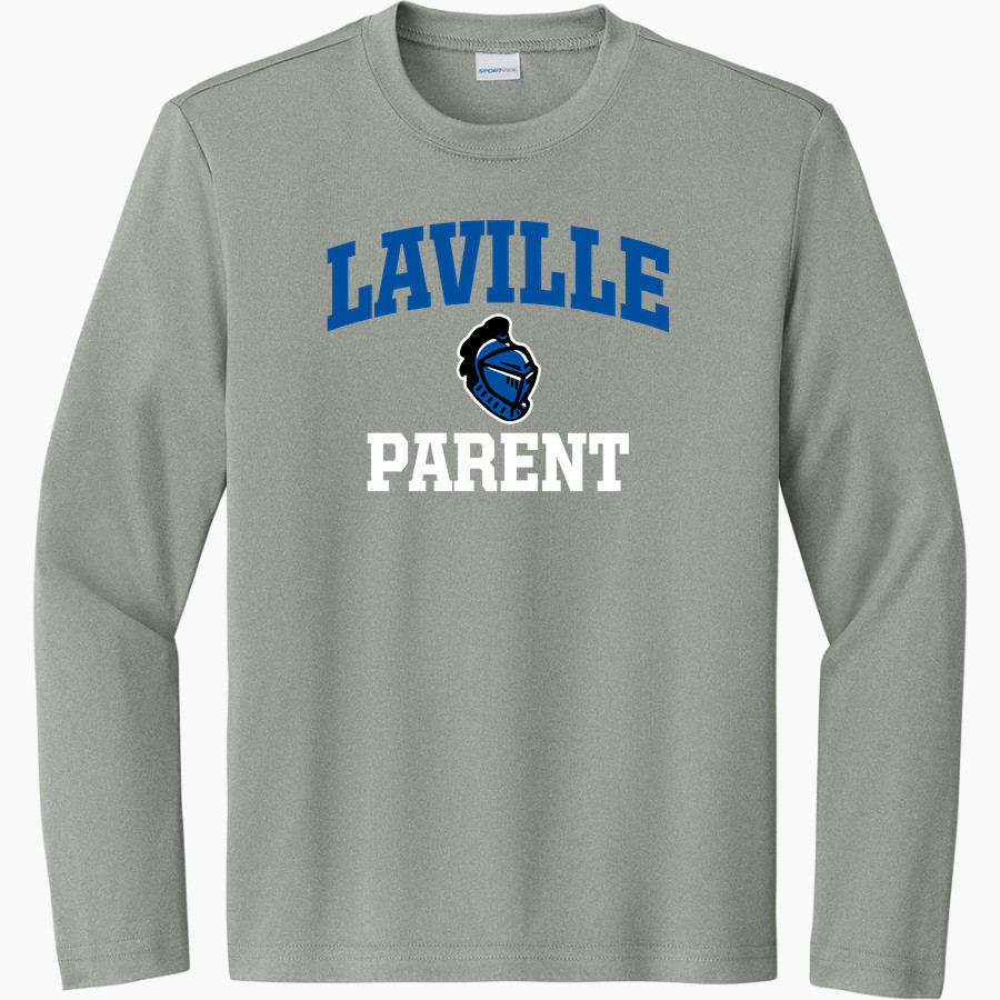 LAVILLE HIGH SCHOOL LANCERS <span class="pdp-name-mascot">LAVILLE LANCERS</span> Sport-Tek Youth Long Sleeve PosiCharge Competitor Tee
