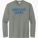 Covenant Scots Sport-Tek Youth Long Sleeve PosiCharge Competitor Tee Front Thumbnail