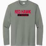 ATHENS HIGH SCHOOL RED HAWKS <span class="pdp-name-mascot">ATHENS RED HAWKS</span> Sport-Tek Youth Long Sleeve PosiCharge Competitor Tee Front Thumbnail