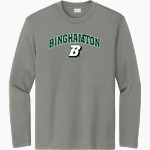Binghamton University Sport-Tek Youth Long Sleeve PosiCharge Competitor Tee Front Thumbnail