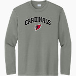 BANGOR HIGH SCHOOL CARDINALS <span class="pdp-name-mascot">BANGOR CARDINALS</span> Sport-Tek Youth Long Sleeve PosiCharge Competitor Tee Front Thumbnail