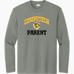 Computech Tigers <span class="pdp-name-mascot">Computech Middle School Tigers</span> Sport-Tek Youth Long Sleeve PosiCharge Competitor Tee Front Thumbnail