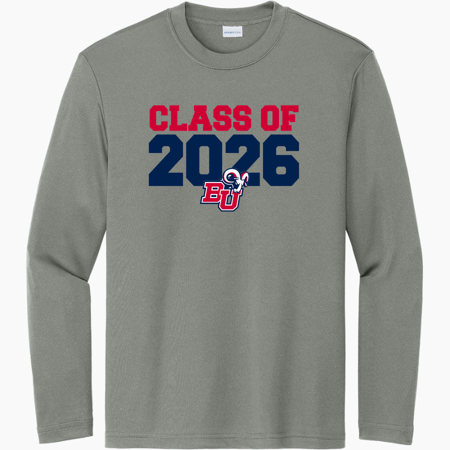 Bluefield University Sideline Store <span class="pdp-name-mascot">Bluefield University</span> Sport-Tek Youth Long Sleeve PosiCharge Competitor Tee